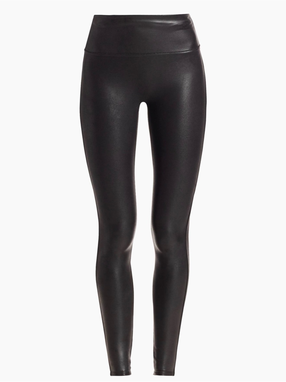 SPANX Faux Leather Leggings - Black